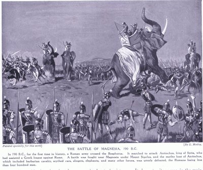La battaglia di Magnesia 190 a.C. da Leslie Mosley